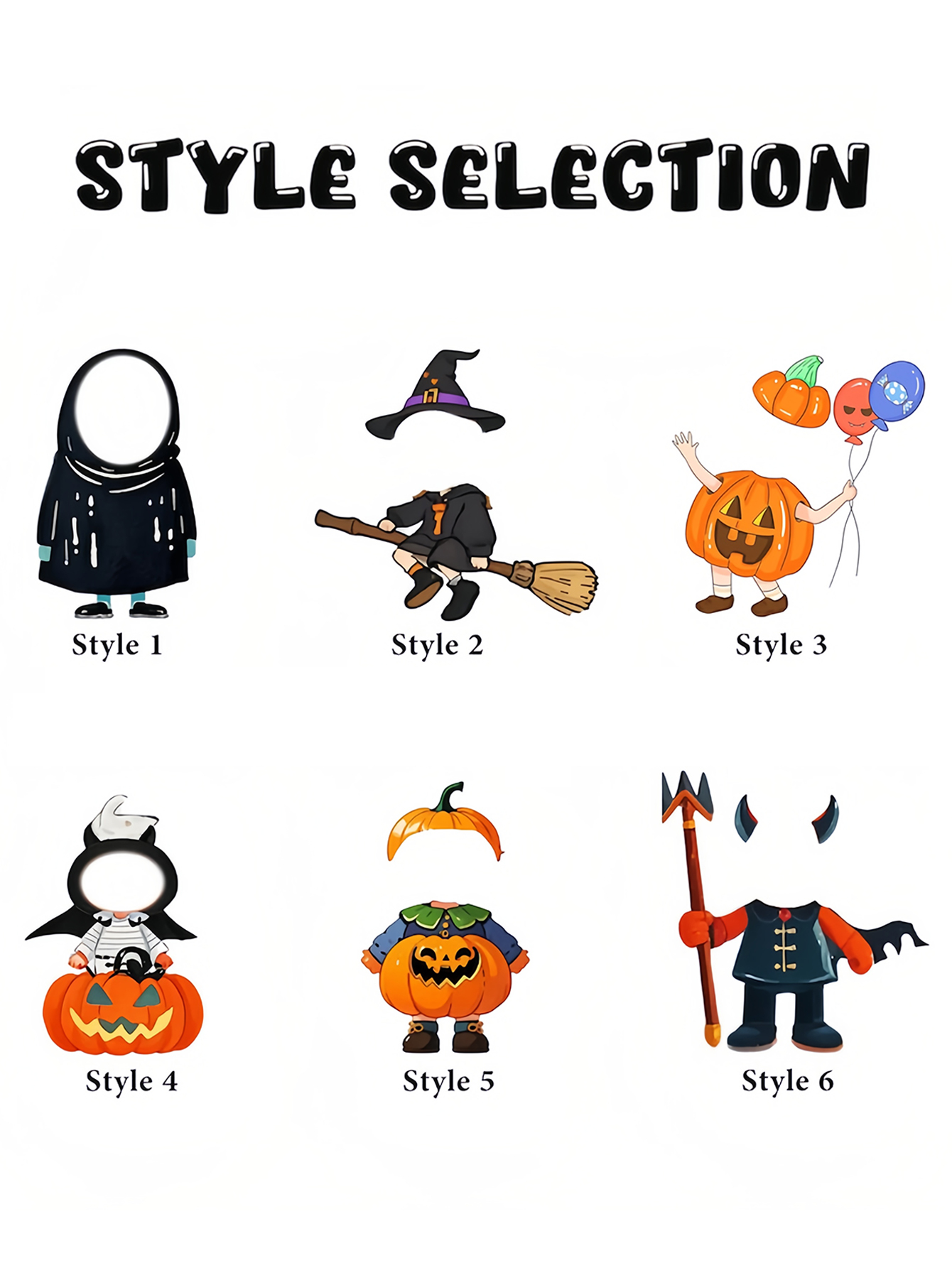 Personalized Halloween Photo Pillow